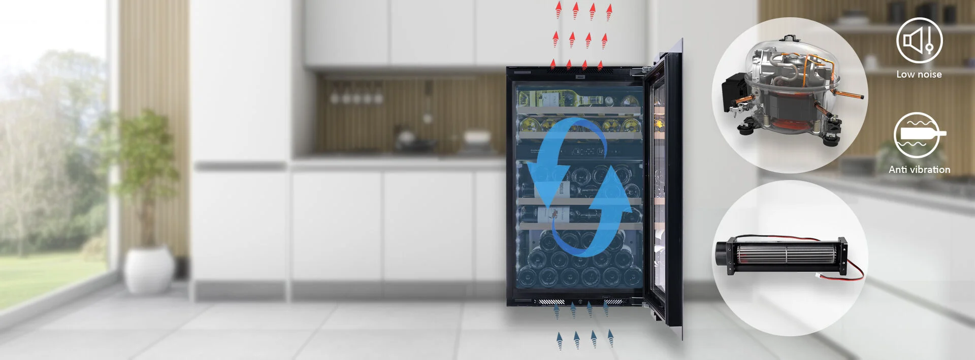 INVERTER KOMPRESOR & PREČNI VENTILATOR